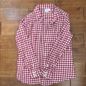 Vineyard Vines Red Gingham Shirt